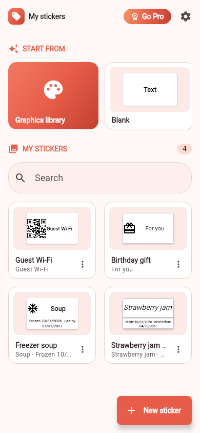 My stickers